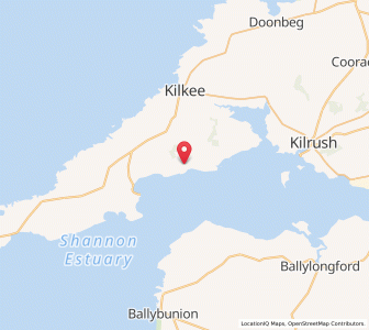 Map of Doonaha, MunsterMunster