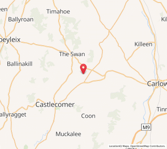 Map of Doonane, LeinsterLeinster