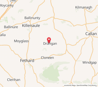 Map of Drangan, MunsterMunster