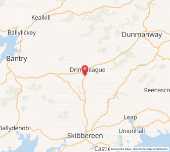 Map of Drimoleague, MunsterMunster