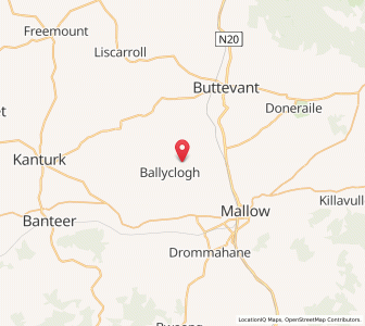 Map of Dromdowney, MunsterMunster