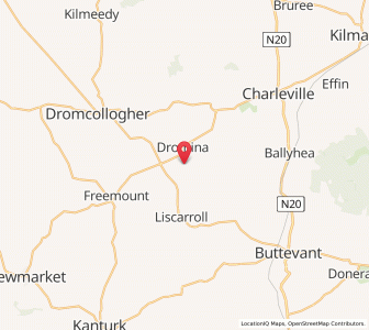 Map of Dromina, MunsterMunster