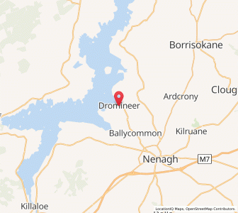 Map of Dromineer, MunsterMunster