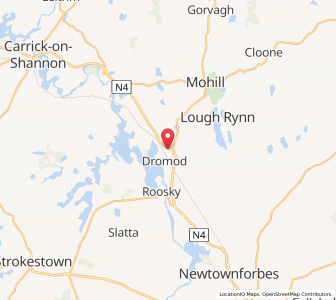 Map of Dromod, ConnaughtConnaught