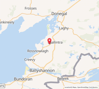 Map of Dromore, UlsterUlster