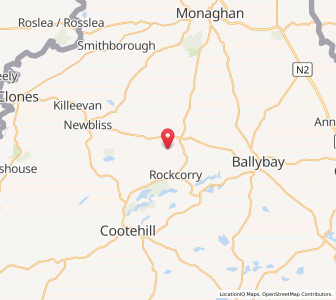 Map of Drumacreeve, UlsterUlster