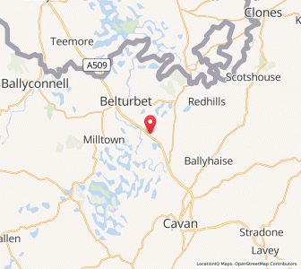 Map of Drumalure, UlsterUlster