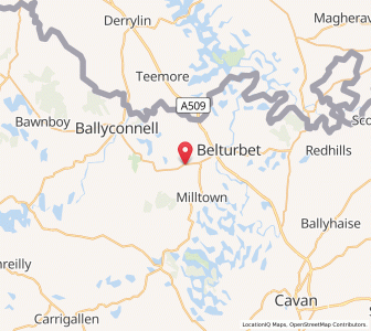 Map of Drumasladdy, UlsterUlster