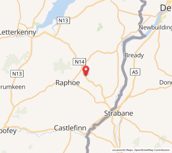 Map of Drumbeg, UlsterUlster