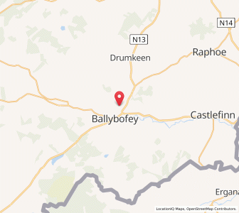 Map of Drumboe, UlsterUlster