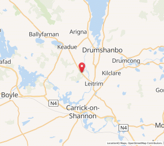 Map of Drumboylan, ConnaughtConnaught