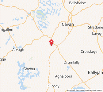 Map of Drumcarban, UlsterUlster