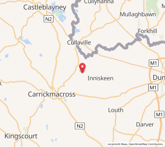Map of Drumcattan, UlsterUlster