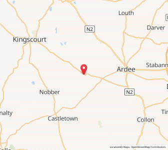 Map of Drumcondra, LeinsterLeinster