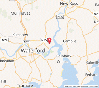 Map of Drumdowney, LeinsterLeinster