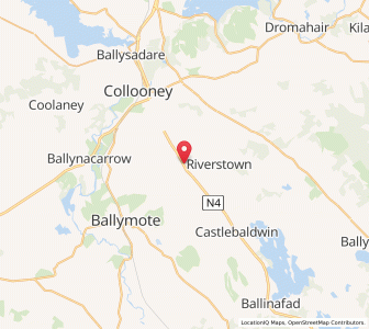 Map of Drumfin, ConnaughtConnaught