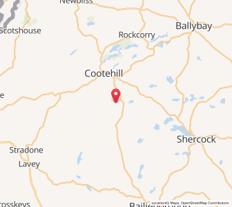 Map of Drumgoon, UlsterUlster