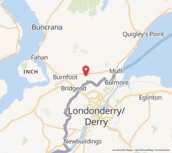 Map of Drumnacross, UlsterUlster