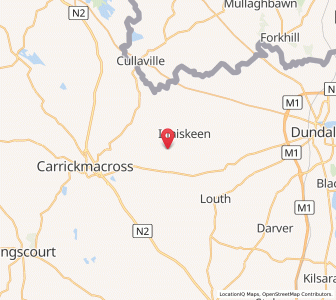 Map of Drumnagrella, UlsterUlster