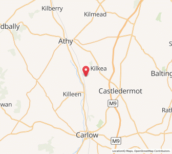 Map of Duke Street, LeinsterLeinster