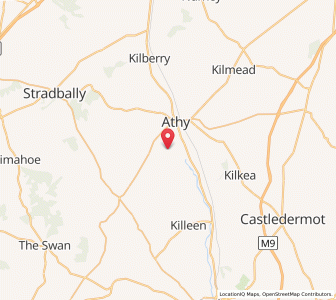 Map of Dunbrin, LeinsterLeinster