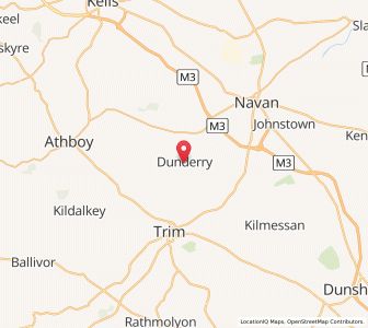 Map of Dunderry, LeinsterLeinster