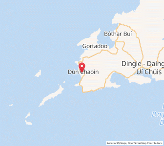 Map of Dunquin, MunsterMunster