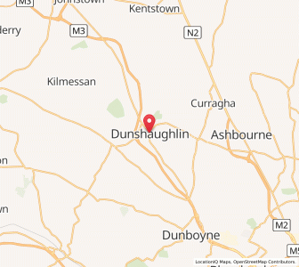 Map of Dunshaughlin, LeinsterLeinster