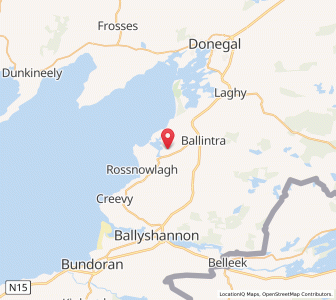 Map of Durnesh, UlsterUlster