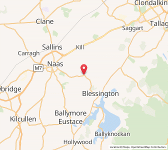 Map of Eadestown, LeinsterLeinster
