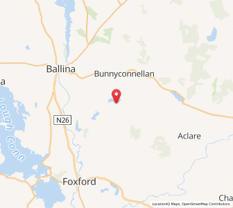 Map of Ellagh, ConnaughtConnaught