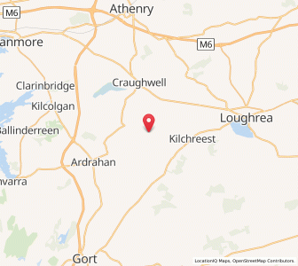 Map of Emlagh Cross Roads, ConnaughtConnaught