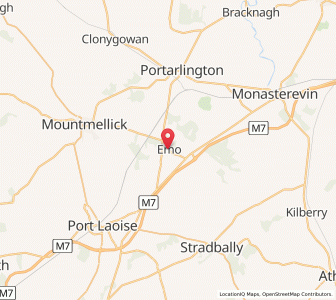 Map of Emo, LeinsterLeinster