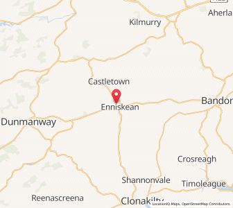 Map of Enniskean, MunsterMunster
