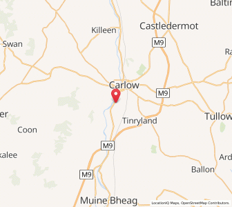 Map of Erindale, LeinsterLeinster