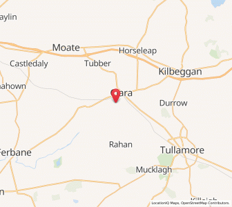 Map of Erry, LeinsterLeinster