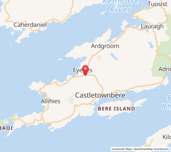 Map of Eyeries, MunsterMunster