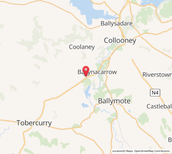 Map of Falnasoogaun, ConnaughtConnaught