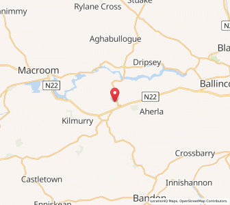 Map of Farnanes Cross Roads, MunsterMunster