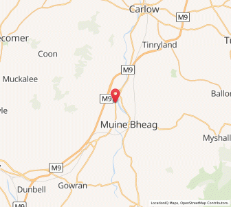 Map of Farranatreney, LeinsterLeinster