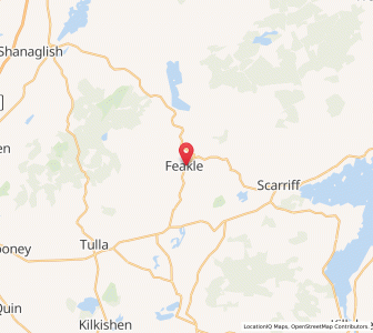 Map of Feakle, MunsterMunster