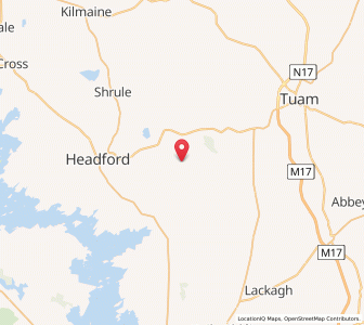 Map of Fearagha, ConnaughtConnaught