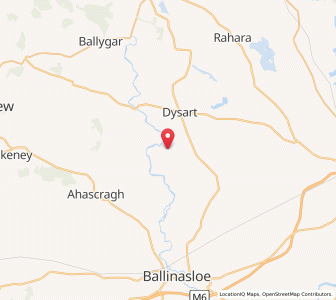 Map of Feevagh, ConnaughtConnaught