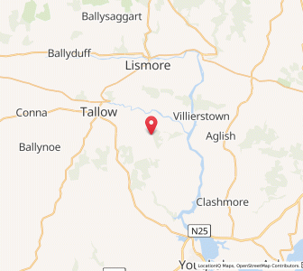 Map of Five Cross Roads, MunsterMunster