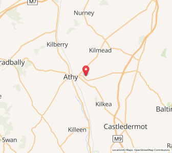 Map of Foxhill, LeinsterLeinster