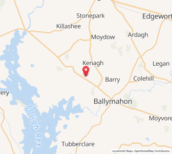 Map of Foygh, LeinsterLeinster
