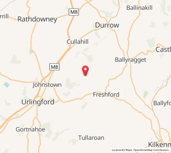 Map of Foyle Bridge, LeinsterLeinster
