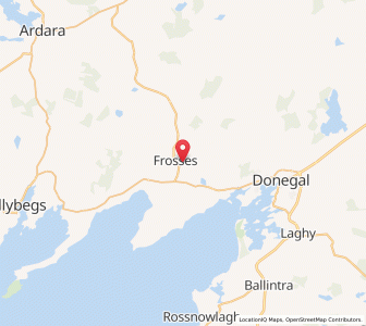 Map of Frosses, UlsterUlster