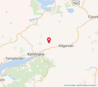 Map of Fustane Lower, MunsterMunster