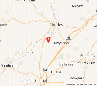 Map of Galbertstown, MunsterMunster
